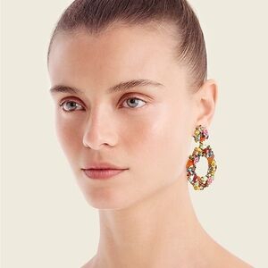 J. Crew Colorful Statement Earrings